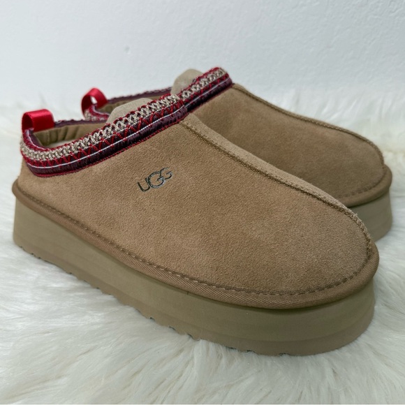 *NEW* UGG Women's Tazz II Chestnut Platform Mules - Picture 9 of 15
